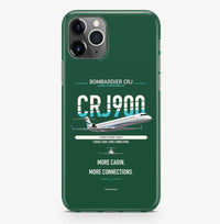 Thumbnail for CRJ900 Case ProMax design on dark green iphone case promax