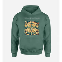Thumbnail for VINTAGE G4139 - The Compass Rose - Premium Hoodie design on green premium
