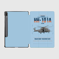 Thumbnail for Leonardo HH-101A Caesar design on light blue samsung tablet tablet case