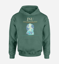 Thumbnail for Juneau International Airport (JNU) design on green hoodie single-side print