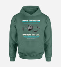 Thumbnail for DJI Mavic 3 Enterprise design on green hoodie single side