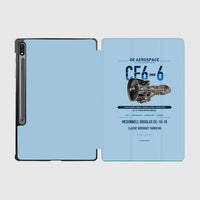 Thumbnail for CF6-6 design on light blue samsung tablet tablet case