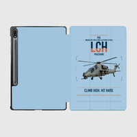 Thumbnail for HAL LCH Prachand design on light blue samsung tablet tablet case