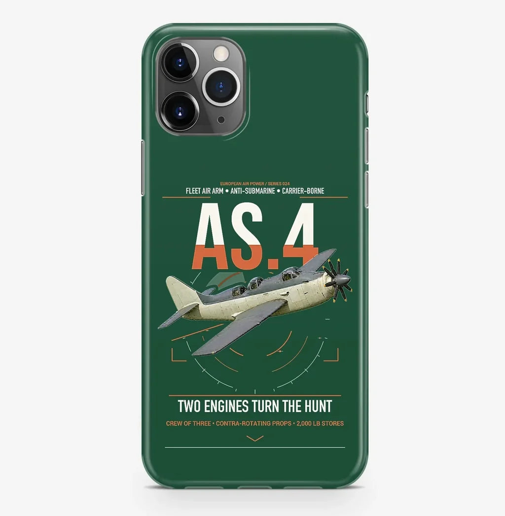 Fairey Gannet AS.4 design on dark green magsafe iphone case, for iPhone Pro Max