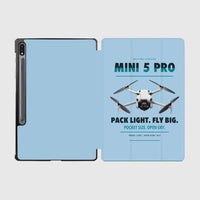Thumbnail for DJI Mini 5 Pro design on light blue samsung tablet tablet case