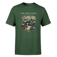 Thumbnail for VINTAGE G4138 - The Preflight - Premium T-Shirt design on darkgreen premium