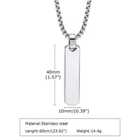 Thumbnail for Customisable Your Custom Design & Image Necklace - view 21
