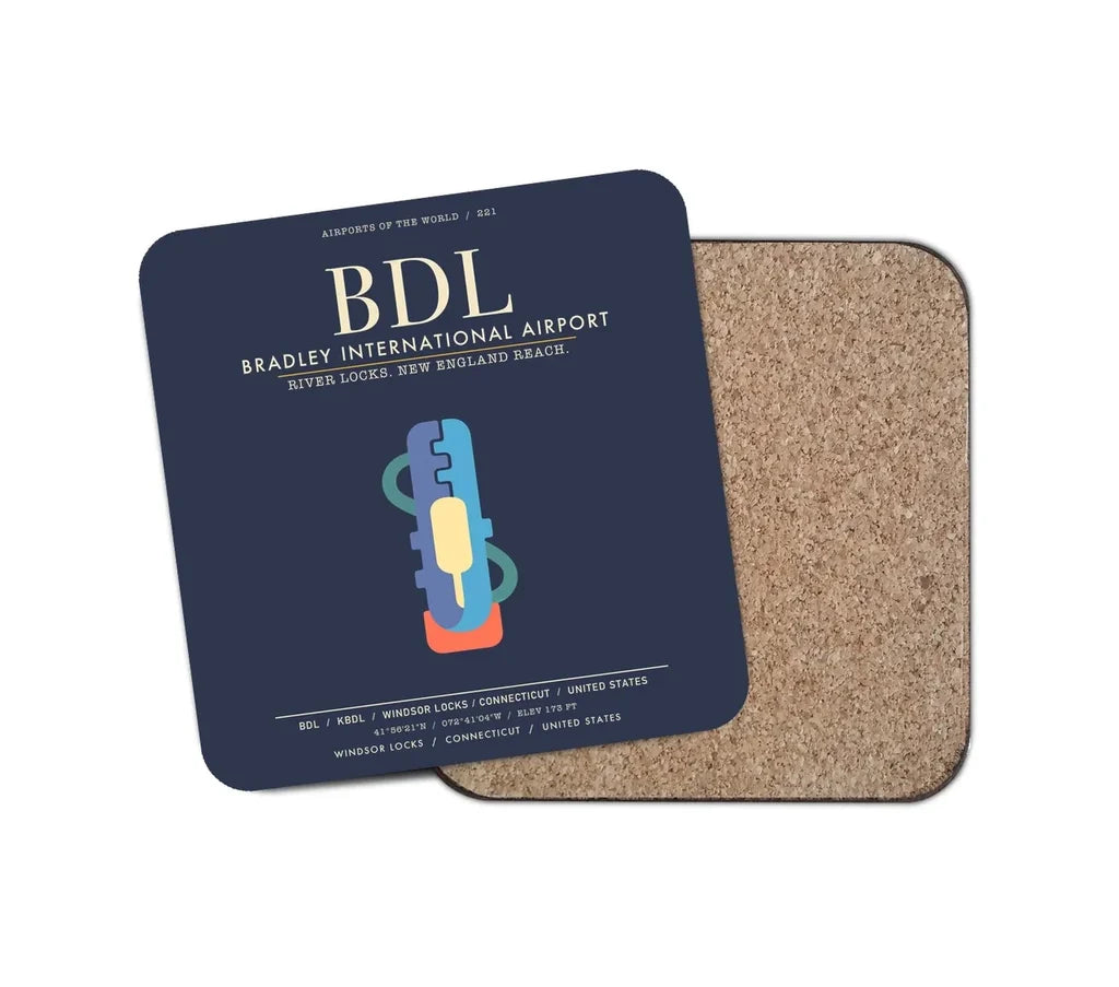 Bradley International Airport BDL - Navy Blue