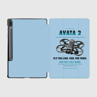 Thumbnail for DJI Avata 2 design on light blue samsung tablet tablet case