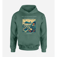 Thumbnail for VINTAGE G4293 - The Cave Of Winds Survey - Premium Hoodie design on green premium