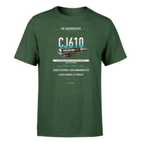 Thumbnail for CJ610 design on dark green single side