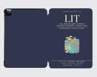 Thumbnail for Bill and Hillary Clinton National Airport - Adams Field Little Rock LIT - Navy Blue