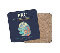Thumbnail for San Carlos de Bariloche Airport BRC Coaster 1-Piece - Navy Blue