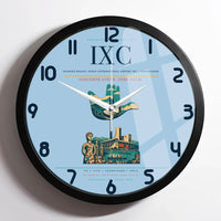 Thumbnail for Shaheed Bhagat Singh International Airport (IXC) design on light blue framed wall clock