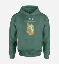 Thumbnail for Buon Ma Thuot Airport (BMV) design on green hoodie single-side print