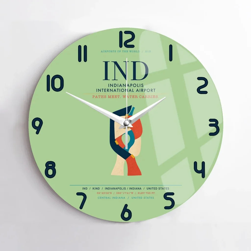 Indianapolis International Airport IND - Green