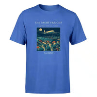 Thumbnail for VINTAGE G4111 - The Night Freight - Premium T-Shirt design on blue premium t shirt