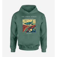 Thumbnail for VINTAGE G4031 - The Aerial Survey - Premium Hoodie design on green premium