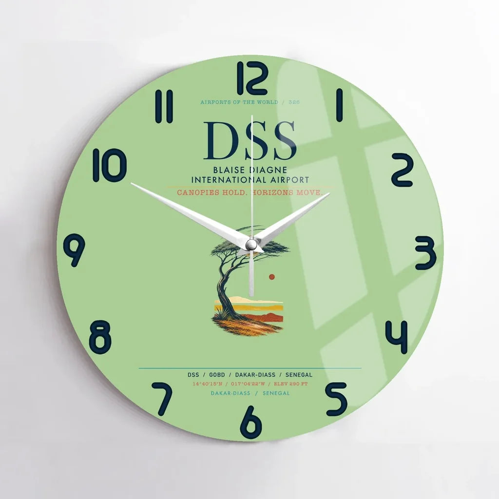 Blaise Diagne International Airport DSS  Dakar-Diass - Green
