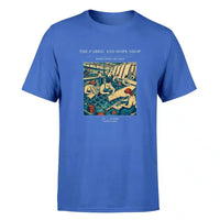 Thumbnail for VINTAGE G4168 - The Fabric And Dope Shop - Premium T-Shirt design on blue premium t shirt