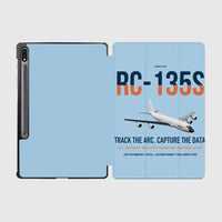 Thumbnail for RC-135S Cobra Ball design on light blue samsung tablet tablet case