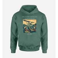Thumbnail for VINTAGE G4446 - The Oyster Farm Rounds - Premium Hoodie design on green premium