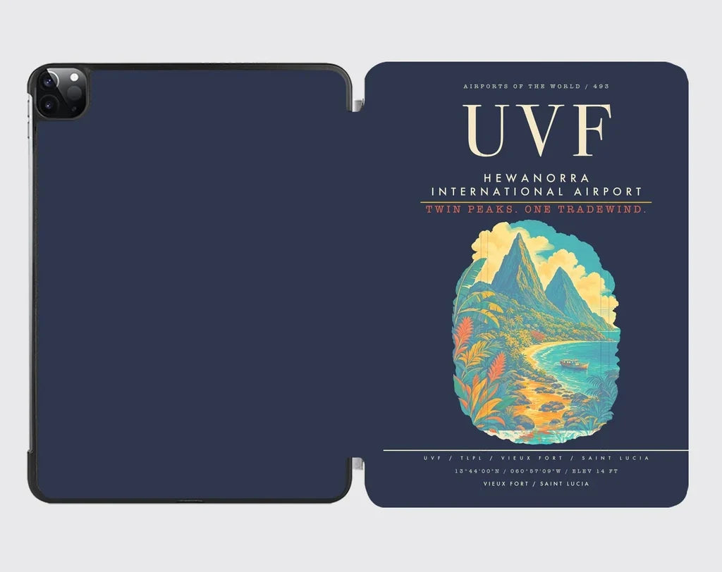 Hewanorra International Airport UVF - Navy Blue