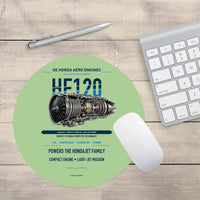 Thumbnail for HF120 design on light green round mouse pad