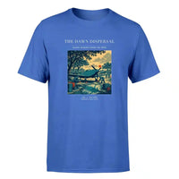 Thumbnail for VINTAGE G4531 - The Dawn Dispersal - Premium T-Shirt design on blue premium t shirt
