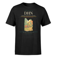 Thumbnail for Dothan Regional Airport (DHN) T-Shirt single-side front print in Black | dothan-regional-airport-dhn-double-side-t-shirt