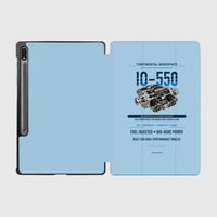 Thumbnail for IO-550 design on light blue samsung tablet tablet case
