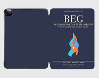 Thumbnail for Belgrade Nikola Tesla Airport BEG - Navy Blue