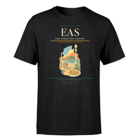 Thumbnail for San Sebastián Airport (EAS) T-Shirt single-side front print in Black | san-sebastián-airport-eas-double-side-t-shirt