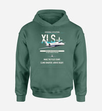 Thumbnail for Cessna Citation XLSPlus design on green double-side hoodie, single-side print