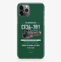 Thumbnail for CF34-3B1 Case ProMax design on dark green iphone case promax