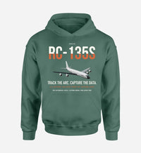 Thumbnail for RC-135S Cobra Ball design on green double-side hoodie, single-side print