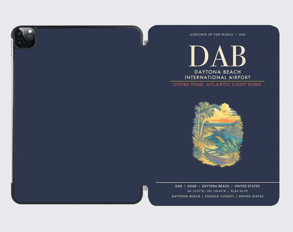 Daytona Beach International Airport DAB - Navy Blue