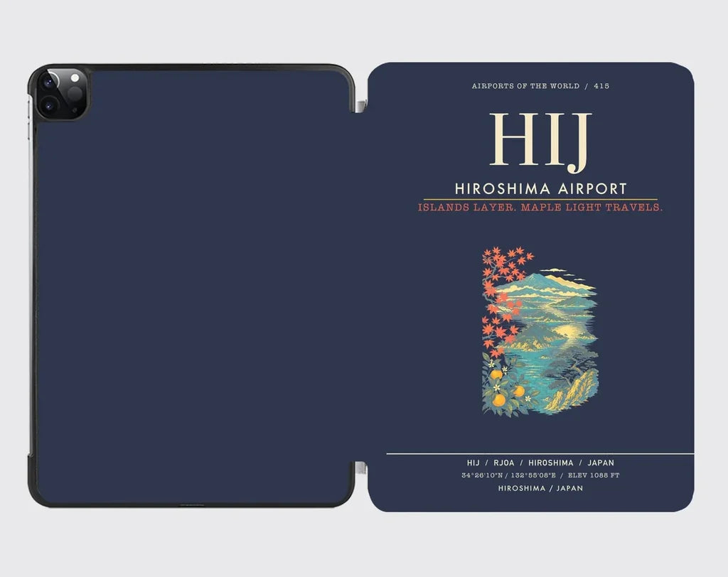 Hiroshima Airport HIJ - Navy Blue
