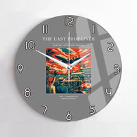 Thumbnail for VINTAGE G4112 - The Last Propliner - Designed Wall Clocks design on gray no-frame