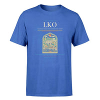 Thumbnail for Lucknow Airport (LKO) Premium T-Shirt Blue