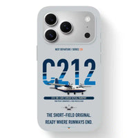 Thumbnail for CASA C-212-100 Aviocar Case design on light gray iphone case