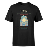 Thumbnail for Zvartnots International Airport (EVN) T-Shirt single-side front print in Black | zvartnots-international-airport-evn-double-side-t-shirt