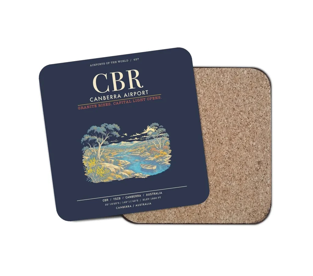 Canberra Airport CBR - Navy Blue