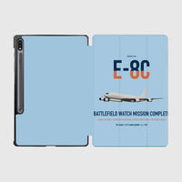 Thumbnail for E-8C Joint STARS design on light blue samsung tablet tablet case