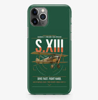 Thumbnail for SPAD S.XIII C.1 design on dark green magsafe iphone case, for iPhone Pro Max