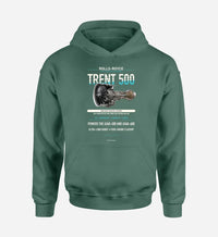 Thumbnail for TRENT 500 design on green hoodie single side