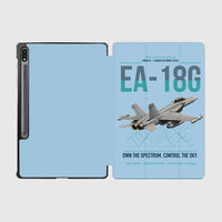 Thumbnail for EA-18G Growler design on light blue samsung tablet tablet case