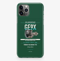 Thumbnail for GE9X Case ProMax design on dark green iphone case promax