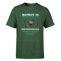 Thumbnail for DJI Matrice 30 design on dark green single side