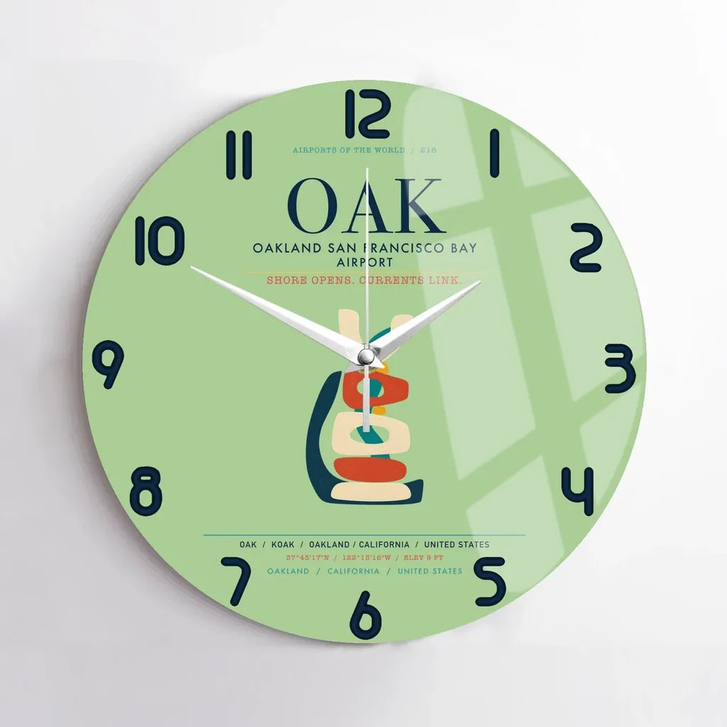 Oakland San Francisco Bay Airport OAK - Green